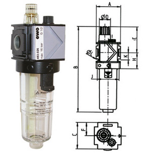 3463GVP - LUBRIFICATORI PER ARIA COMPRESSA &quot;VARIOBLOC&quot; - Orig. Ewo